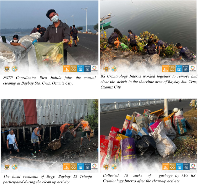 250 MU Volunteers Participate in the International Coastal Cleanup 2026